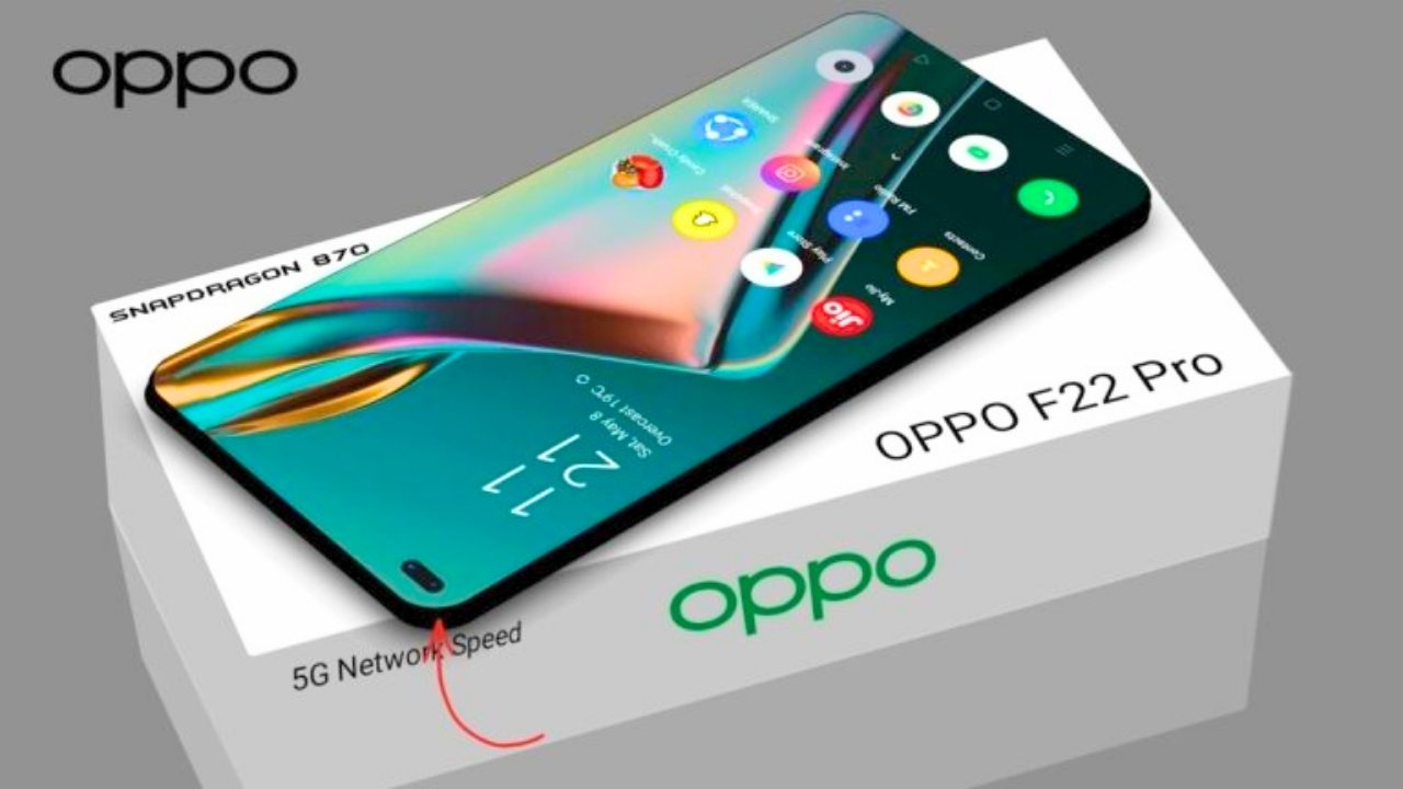 OPPO F22 Pro 5G 2026: Snapdragon 870, Cámara de 108MP, 12GB RAM y Batería de 6000mAh