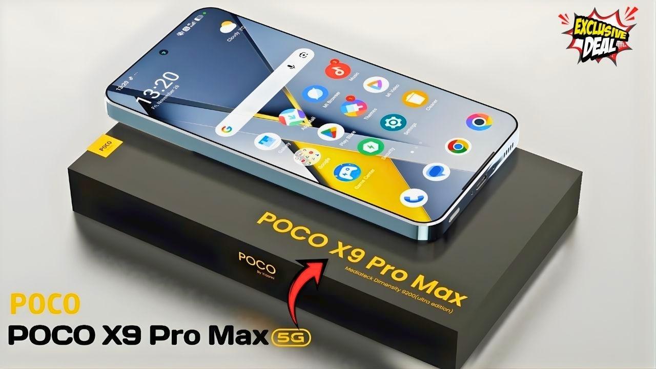 POCO X9 Pro Max 5G 2026: potencia extrema y diseño premium