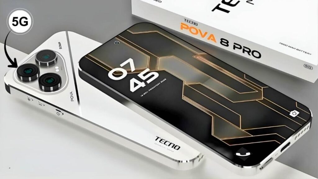 Tecno POVA 8 Pro 5G 2026: Batería 7000mAh, Rendimiento Potente y Diseño Gaming en Smartphone 5G